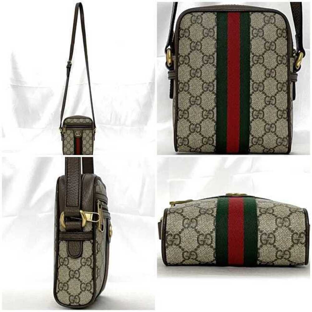 Gucci Bag Beige Brown Ophidia Sherry GG Marmont Crossbody - Picture 2 of 10